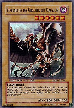 Verbündeter der Gerechtigkeit Clausolas - Yu-Gi-Oh!