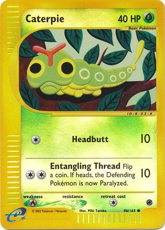 Caterpie - 96/165 - Reverse Holo - EN Caterpie - 96/165 - Reverse Holo - EN