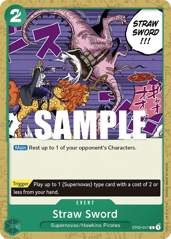 Straw Sword - ST02-017 Straw Sword - ST02-017