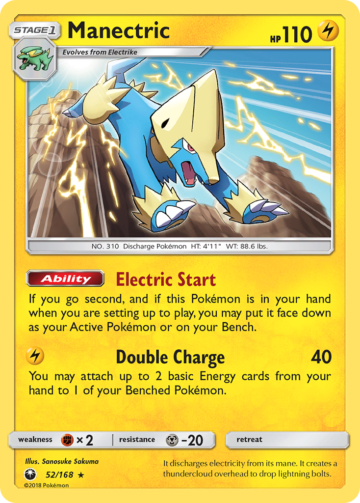 Manectric - 52/168 - EN Manectric - 52/168 - EN