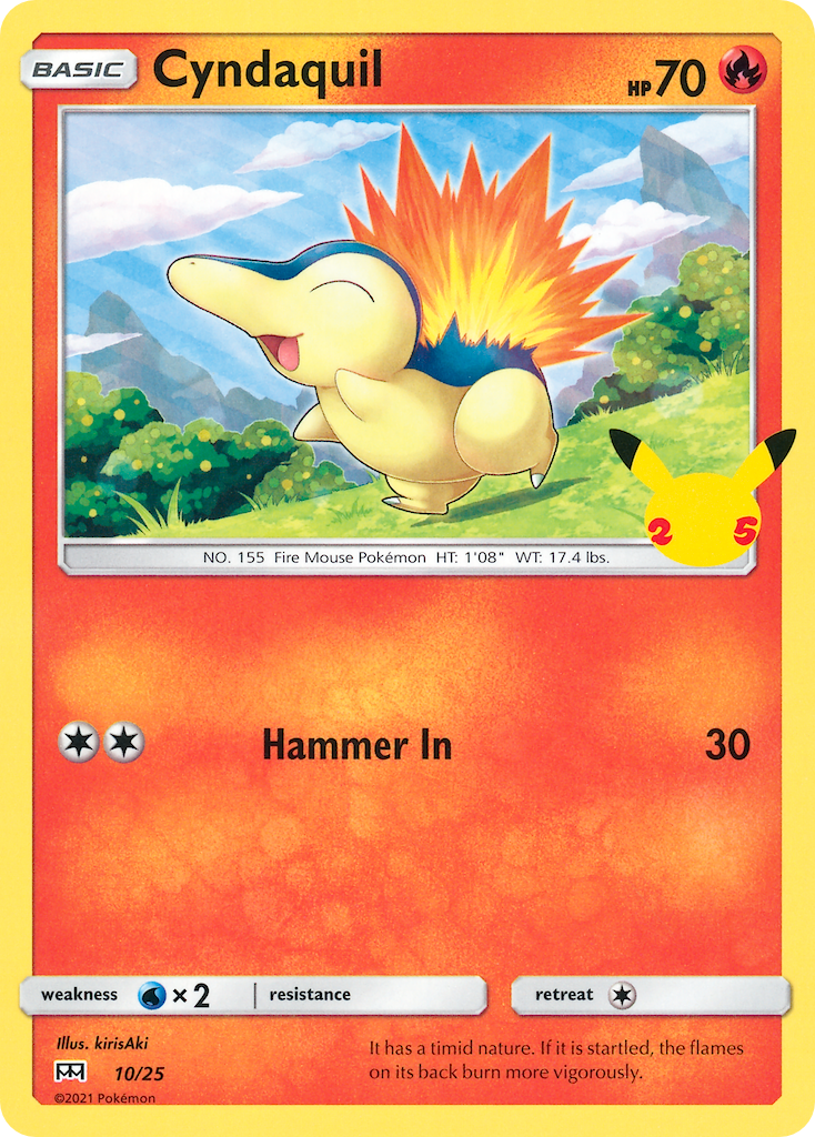 Cyndaquil - 10/25 - EN