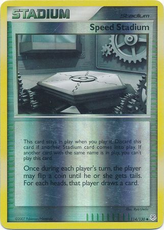 Speed Stadium - 114/130 - Reverse Holo - EN