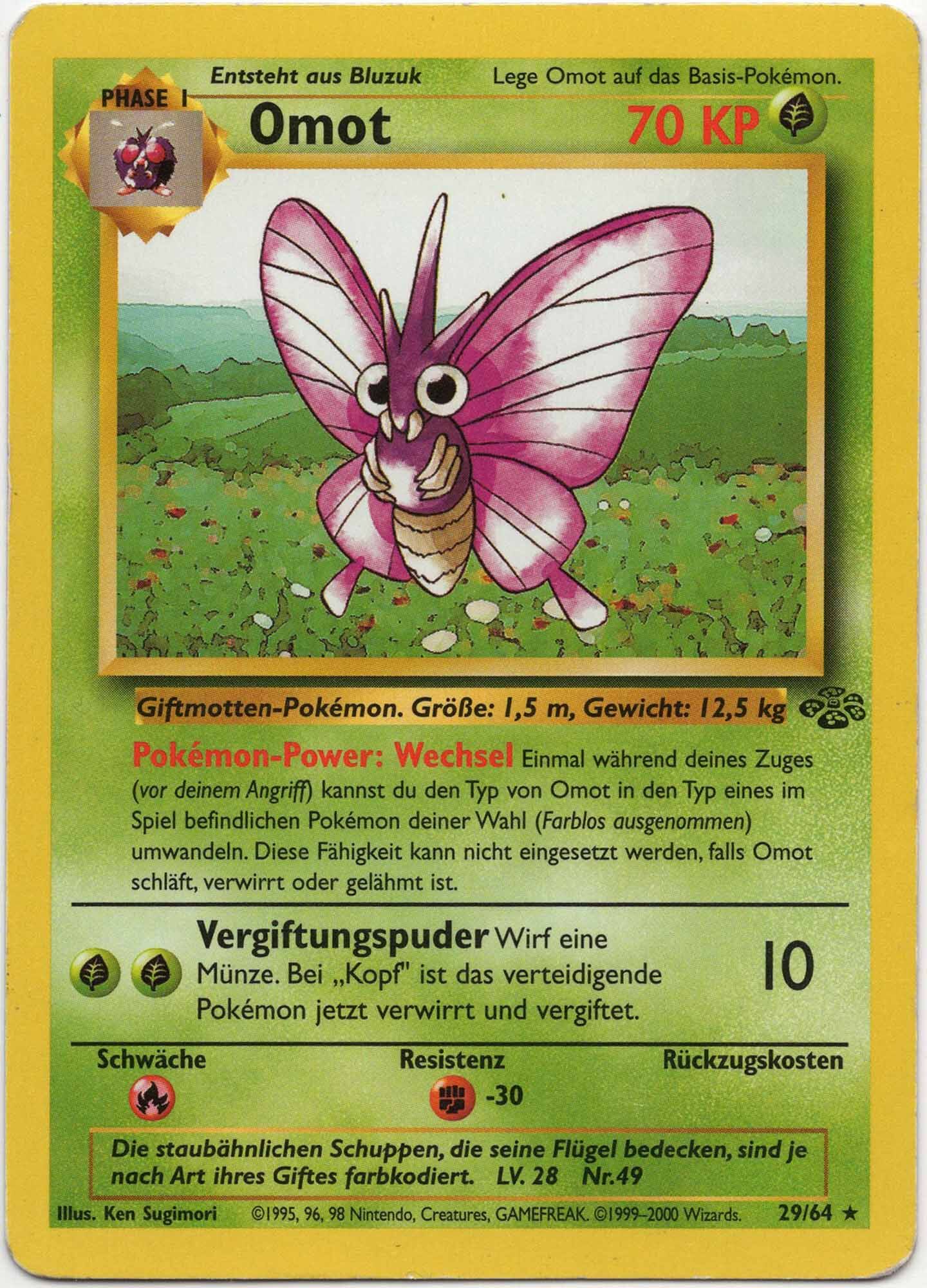 Omot - 29/64 - Pokémon TCG