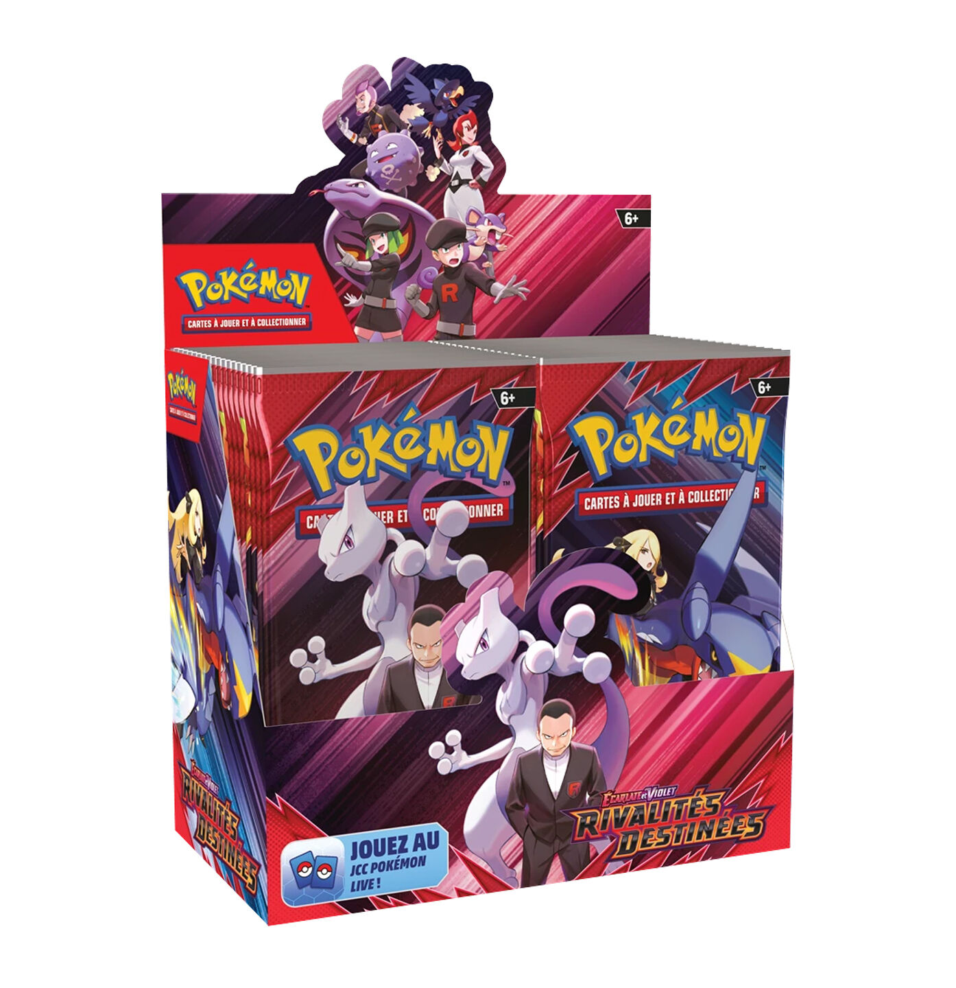 Pokémon JCC: Écarlate et Violet EV10 - Rivalités Destinées Booster Box (36) - FR