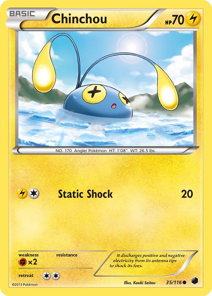 Chinchou - 35/116 - EN