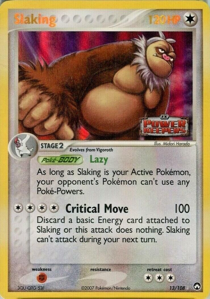Slaking - 13/108 - Reverse Holo - EN