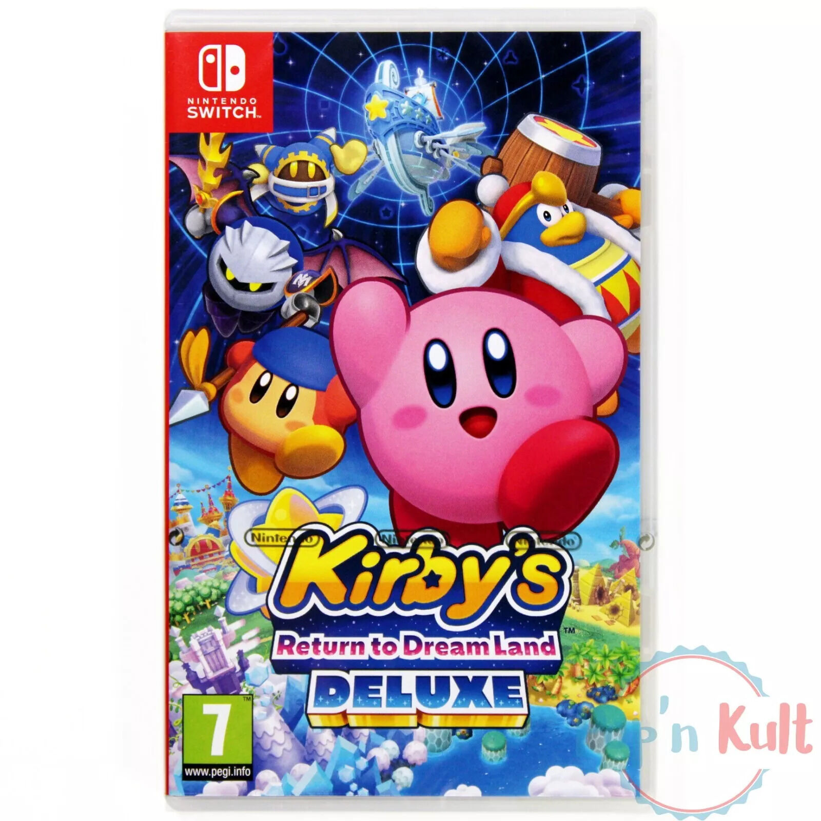Kirby's Return to Dream Land Deluxe Edition - NEW Sealed - Nintendo Switch - FR Kirby's Return to Dream Land Deluxe Edition - NEW Sealed - Nintendo Switch - FR