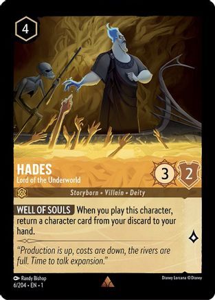 Hades - Lord of the Underworld - 6/204 - EN Hades - Lord of the Underworld - 6/204 - EN