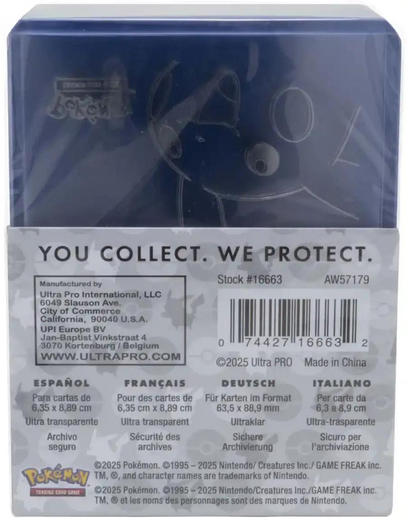 UP - Pikachu Toploader and Penny Sleeves Combo Pack (25pc)