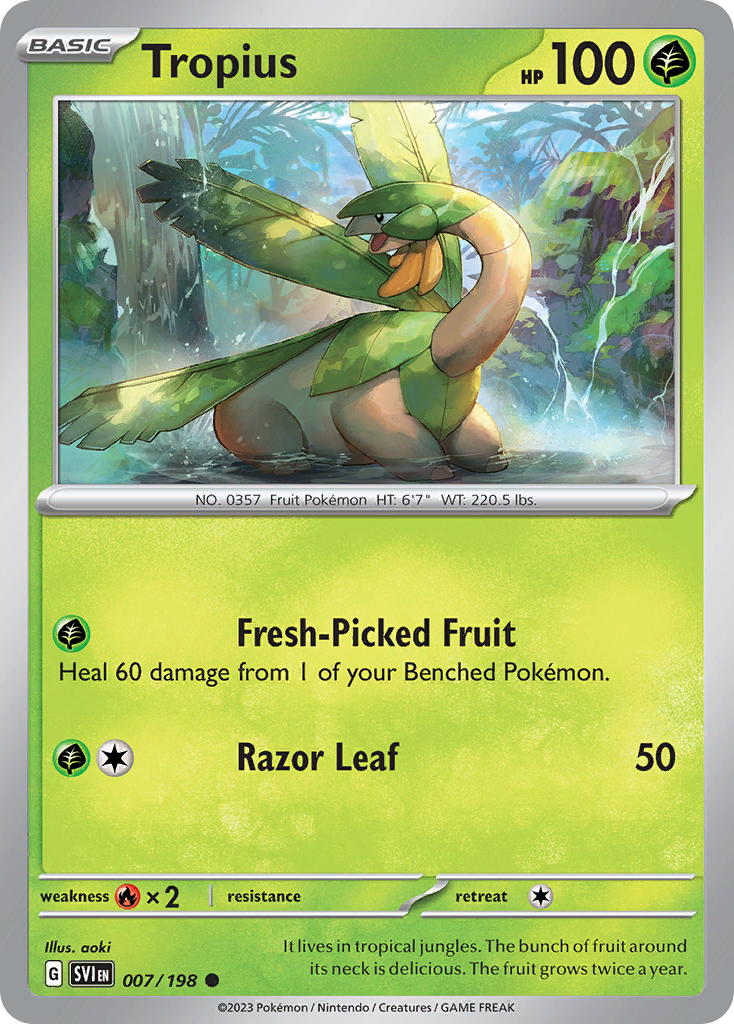 Tropius - 007/198 - EN Tropius - 007/198 - EN