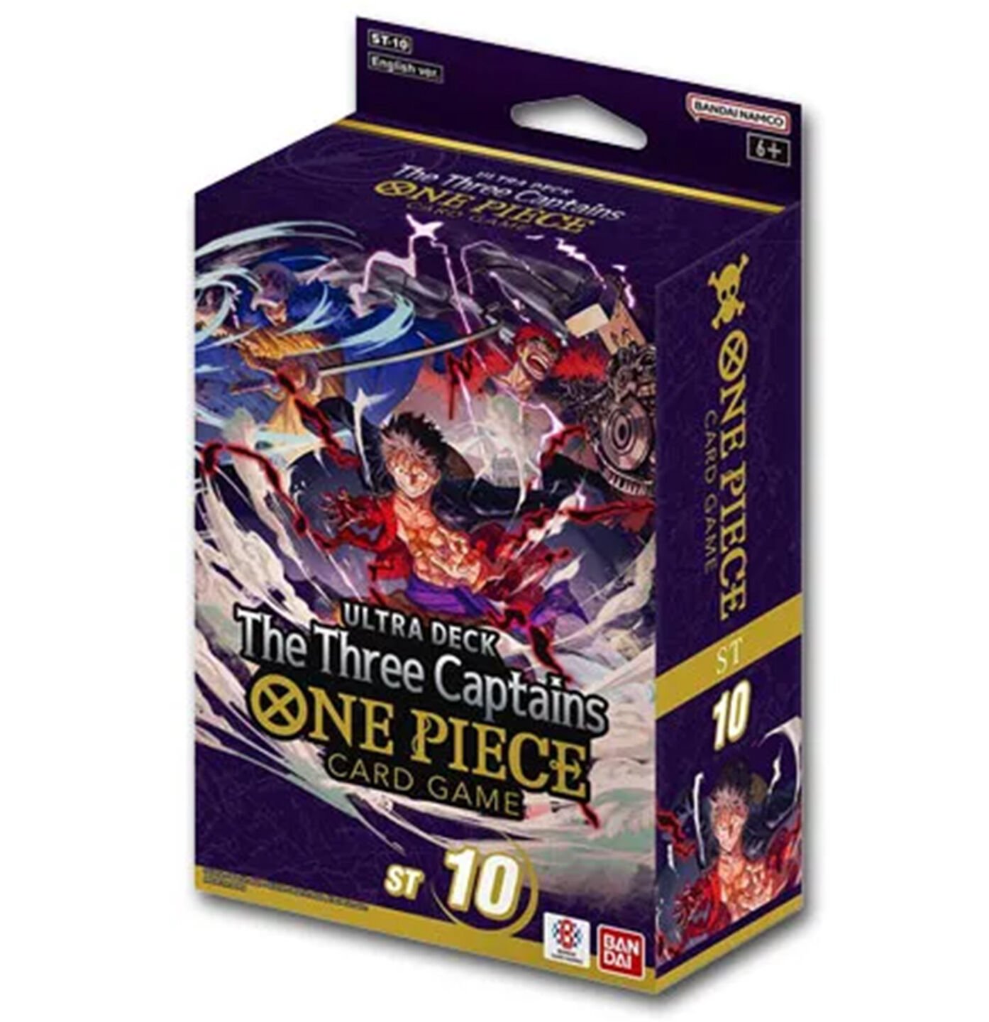 Ultra Deck The Three Captains Display ST10 - One Piece Card Game - EN Ultra Deck The Three Captains Display ST10 - One Piece Card Game - EN