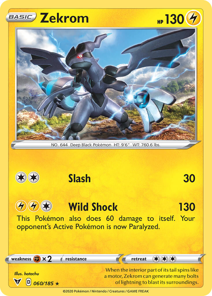 Zekrom - 060/185 - EN Zekrom - 060/185 - EN