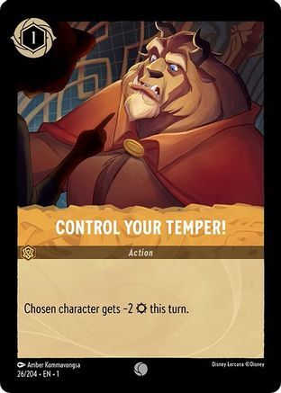 Control Your Temper! - 26/204 - EN Control Your Temper! - 26/204 - EN