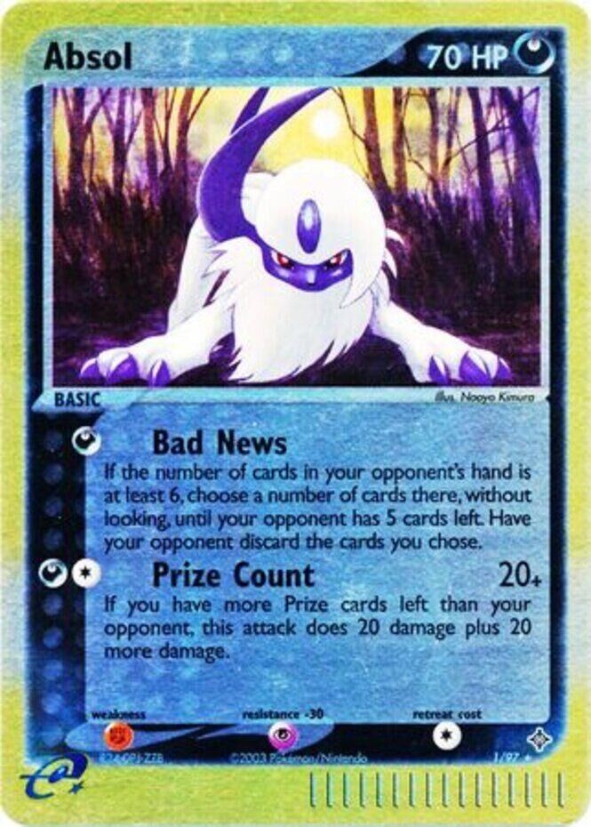 Absol - 1/97 - Reverse Holo - EN Absol - 1/97 - Reverse Holo - EN