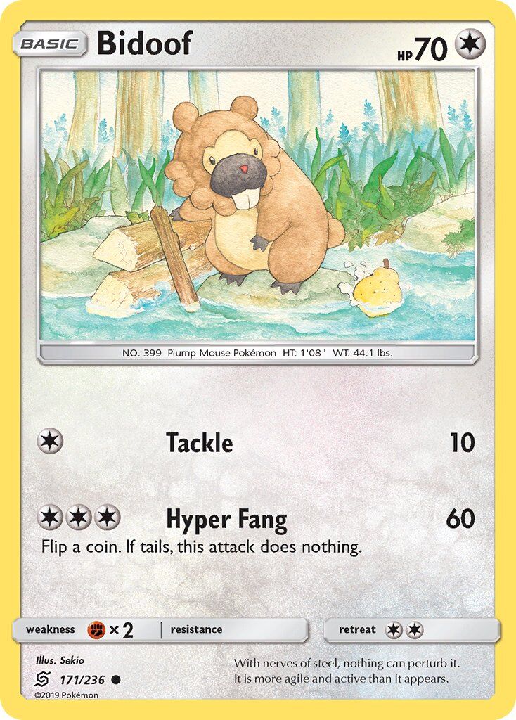Bidoof - 171/236 - EN Bidoof - 171/236 - EN