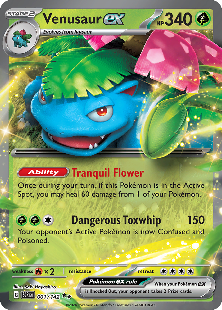 Venusaur ex - 001/142 - EN Venusaur ex - 001/142 - EN