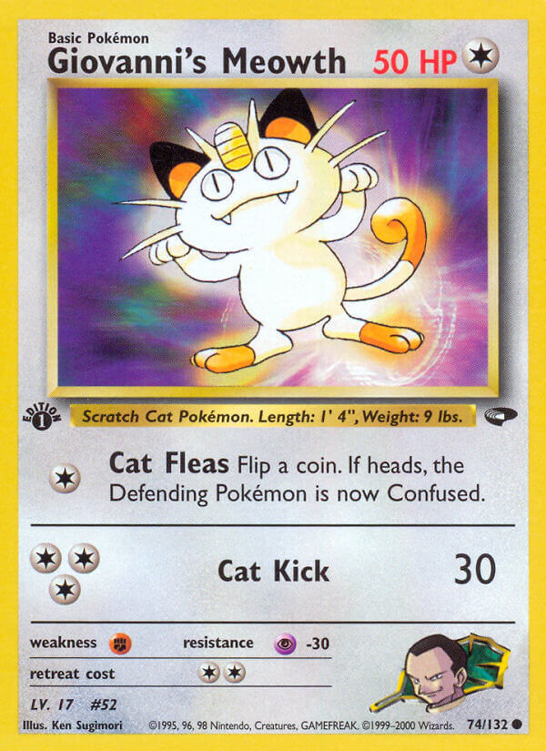 Giovanni’s Meowth - 74/132 - EN
