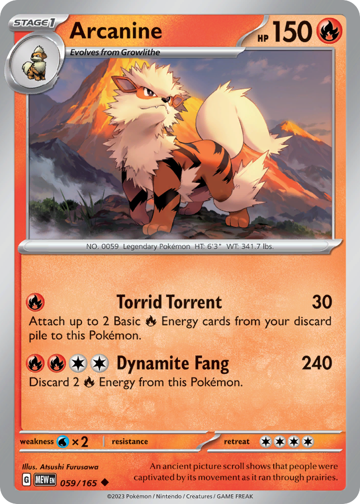 Arcanine - 059/207 - EN
