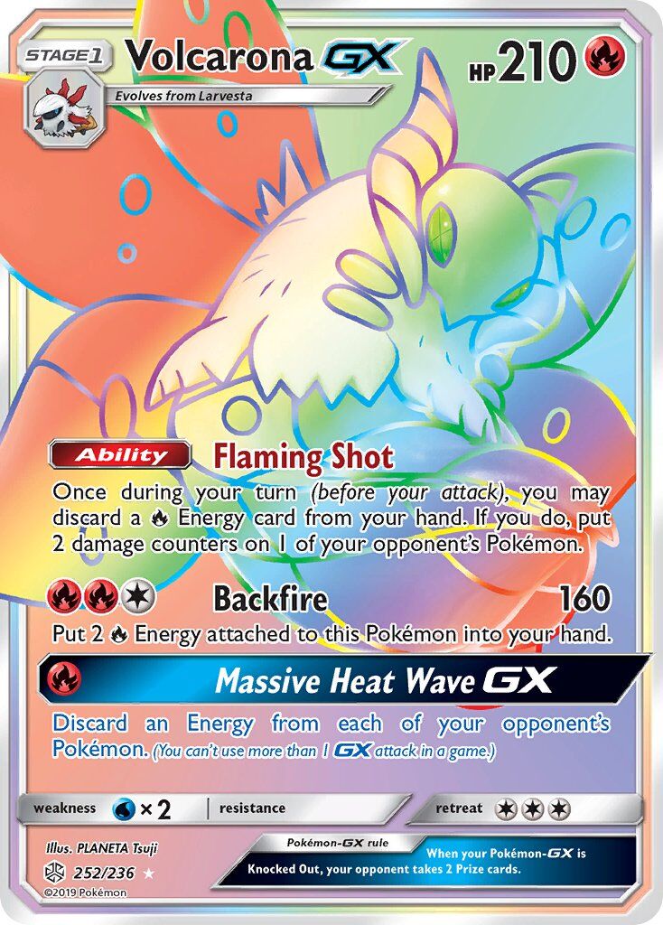 Volcarona-GX - 252/236 - EN Volcarona-GX - 252/236 - EN