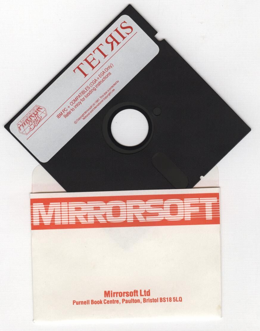 TETRIS Original PC Game 1987