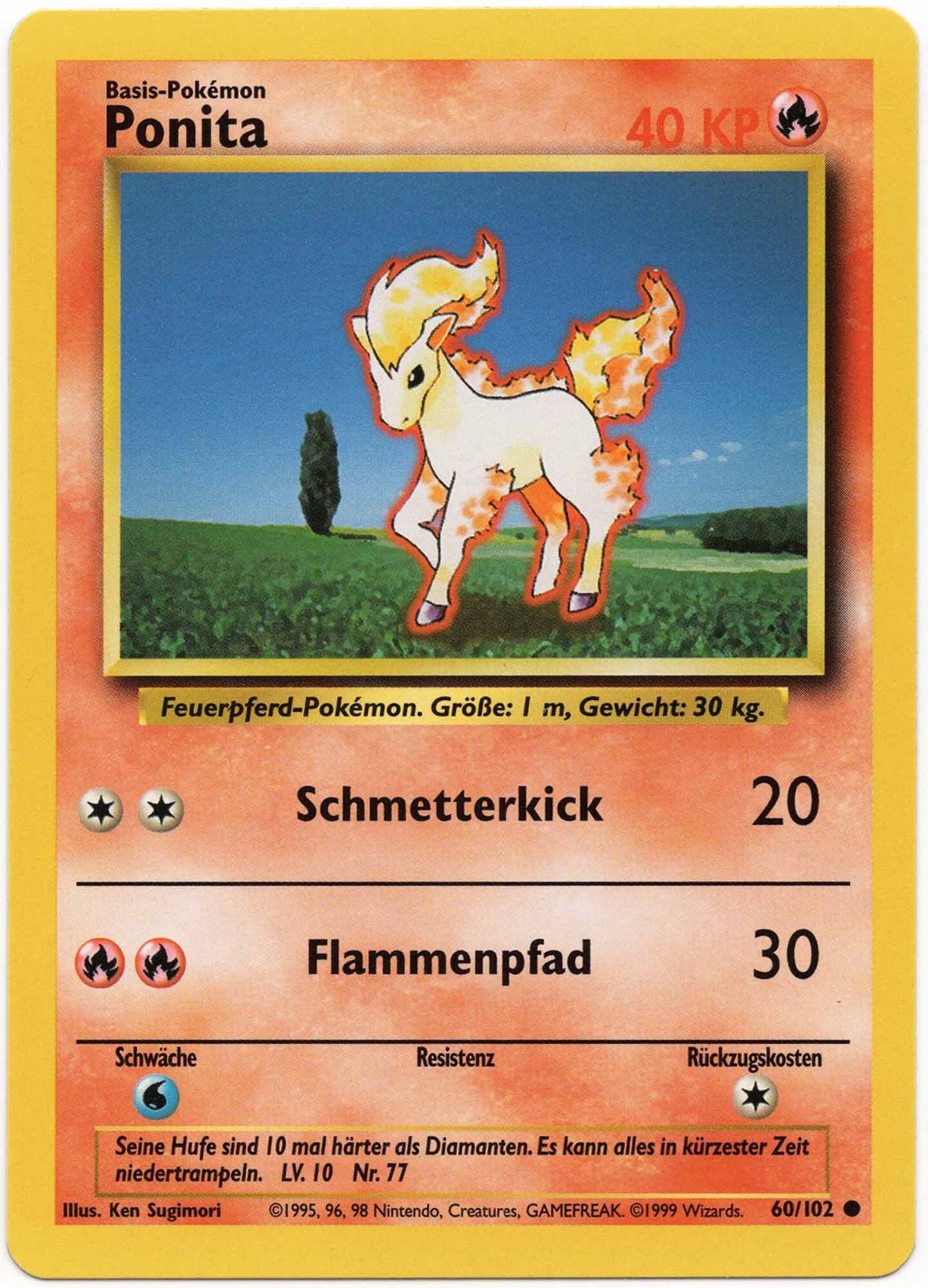 ponita-60-102-pokemon-tcg-near-mint Ponita - 60/102 - Pokémon TCG - Near Mint
