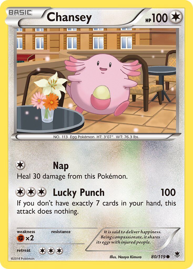 Chansey - 80/119 - EN Chansey - 80/119 - EN