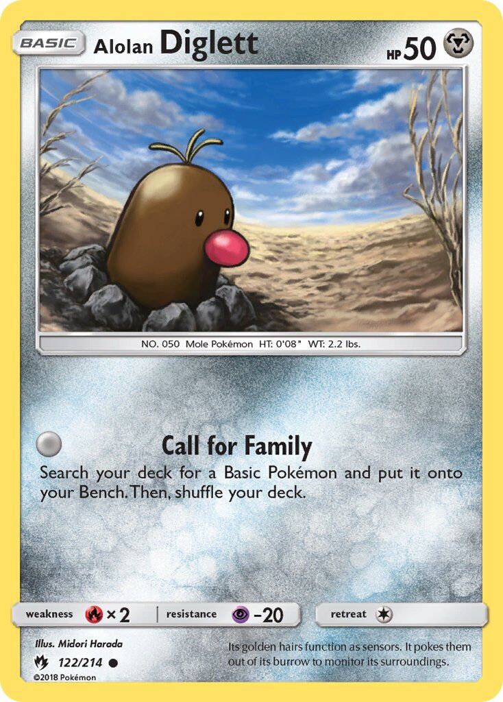 Alolan Diglett - 122/214 - EN
