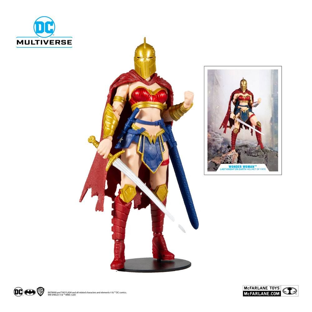 DC Multiverse Actionfigur LKOE Wonder Woman with Helmet of Fate 18 cm DC Multiverse Actionfigur LKOE Wonder Woman with Helmet of Fate 18 cm