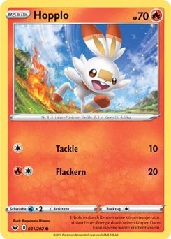 Hopplo 031/202 - Pokémon TCG