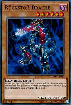 Rückstoss-Drache - Yu-Gi-Oh!