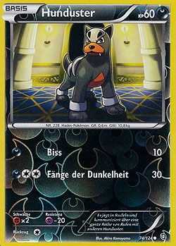 hunduster-74-124-pokemon-tcg-near-mint-de Hunduster - 74/124 - Pokémon TCG - Near Mint - DE