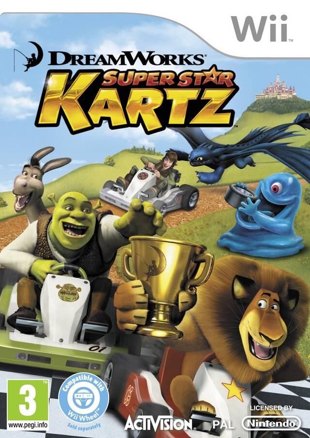 DreamWorks Super Star Kartz - Nintendo Wii - EN