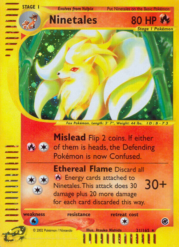 Ninetales - 21/165 - Holo Rare - EN Ninetales - 21/165 - Holo Rare - EN