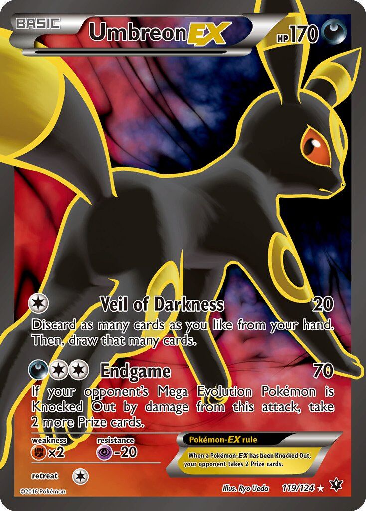 Umbreon-EX - 119/124 - EN