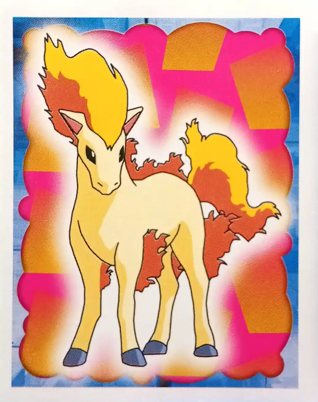 Ponyta - 77 - Merlin Sticker Series 1 Ponyta - 77 - Merlin Sticker Series 1