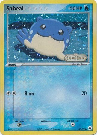 Spheal - 65/92 - Reverse Holo - EN