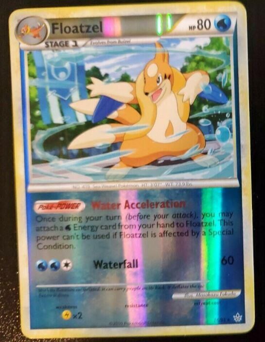 Floatzel - 16/95 - Reverse Holo - EN
