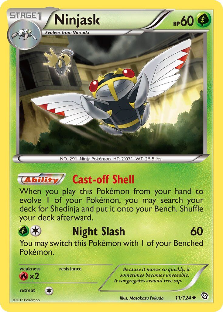 Ninjask - 11/124 - EN Ninjask - 11/124 - EN