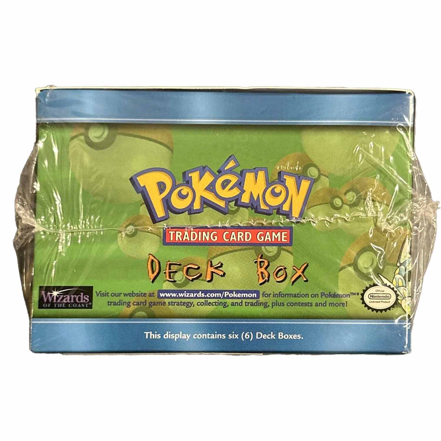 Pokémon Ultra Pro Full Display Deck Box Sealed (1999 WOTC)