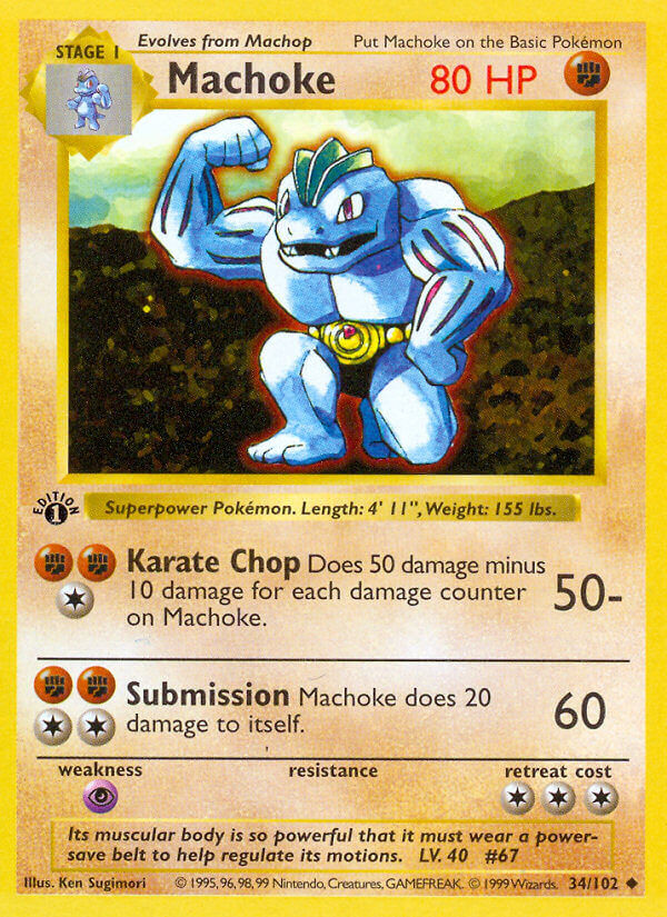 Machoke - 34/102 - EN Machoke - 34/102 - EN