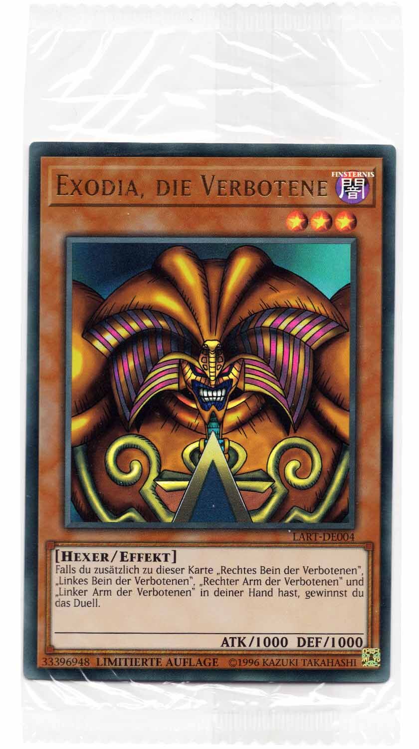 Exodia, die Verbotene - LART-DE004 - Ultra Rare - Sealed