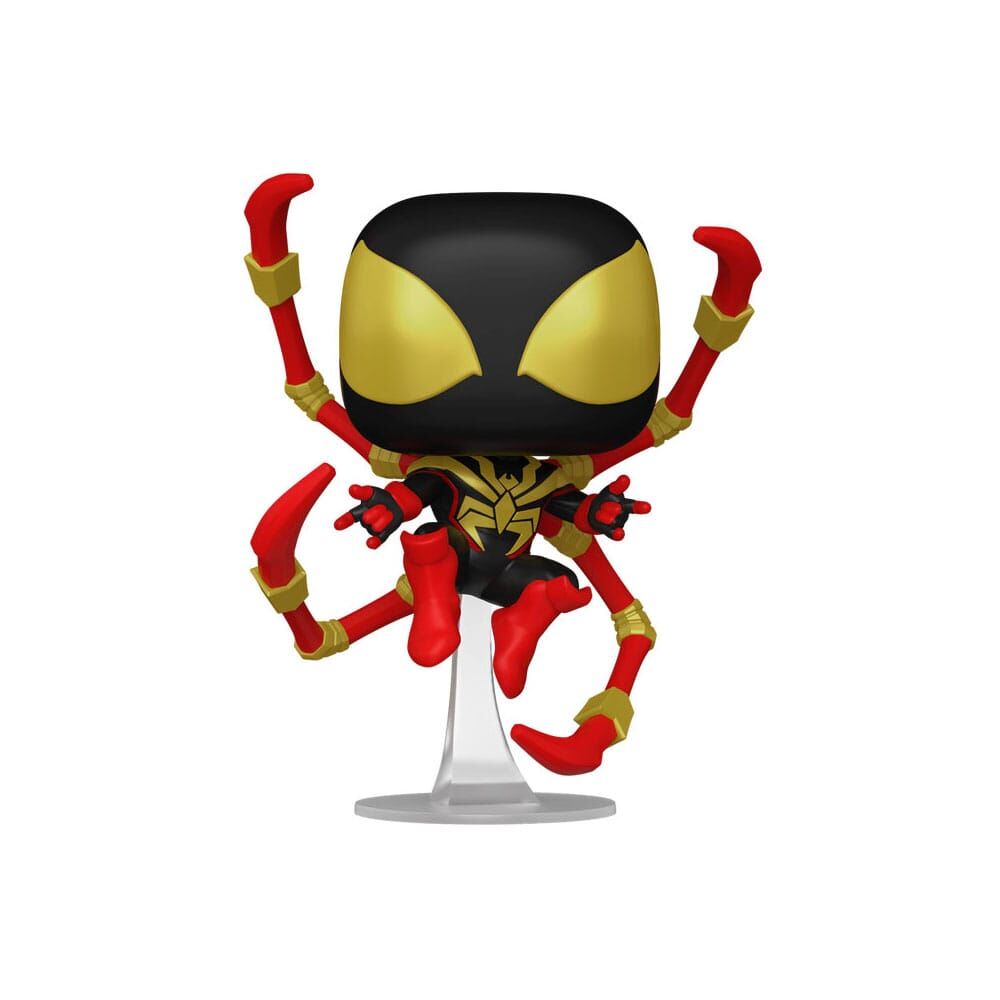 Funko POP! Marvel - Vinyl Figur Miles Morales Iron Spider #1448 - 9 cm 