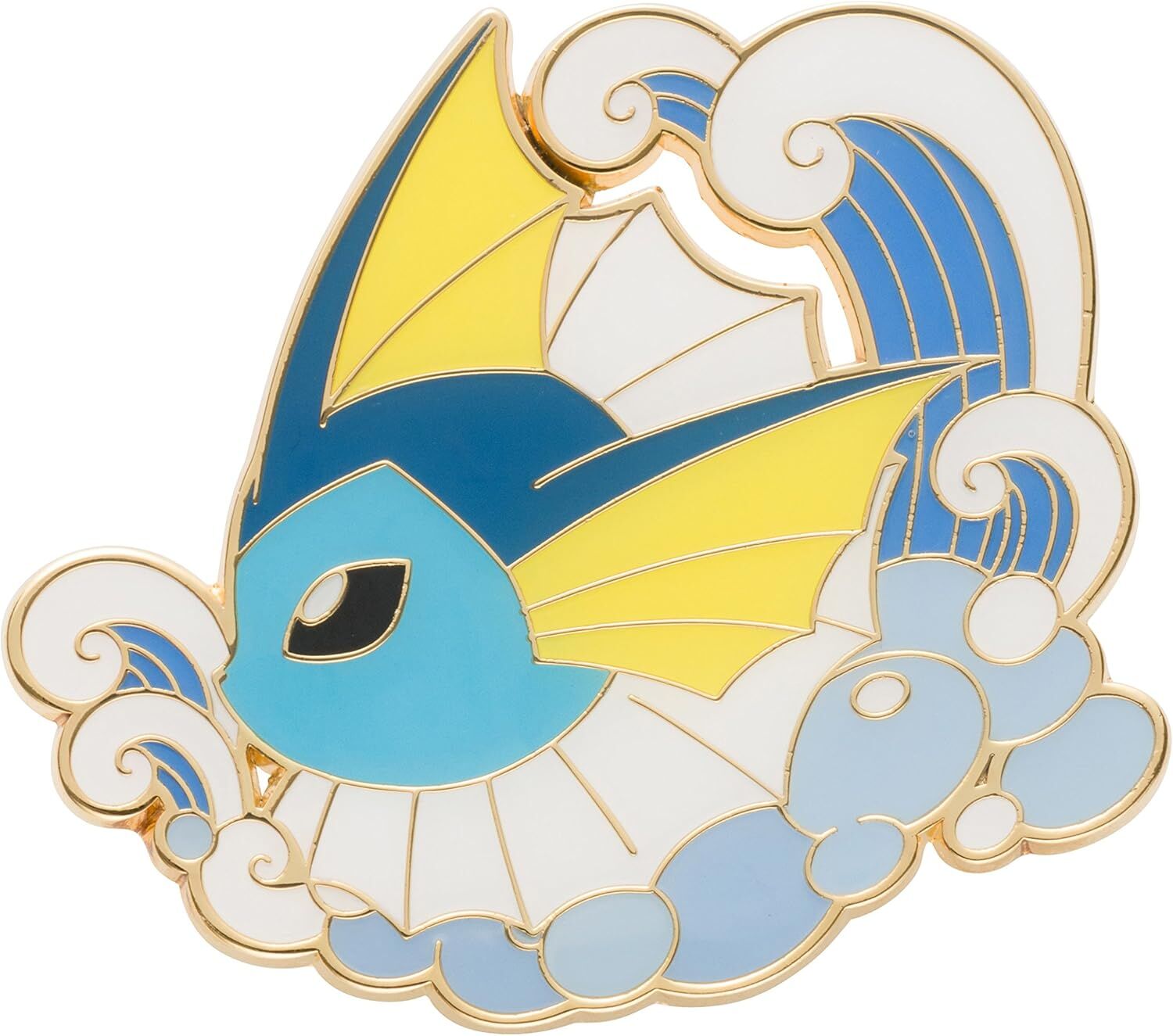 Pokemon Center 2017 - Vaporeon Colorful Pin Limited Badge - 1 Stück