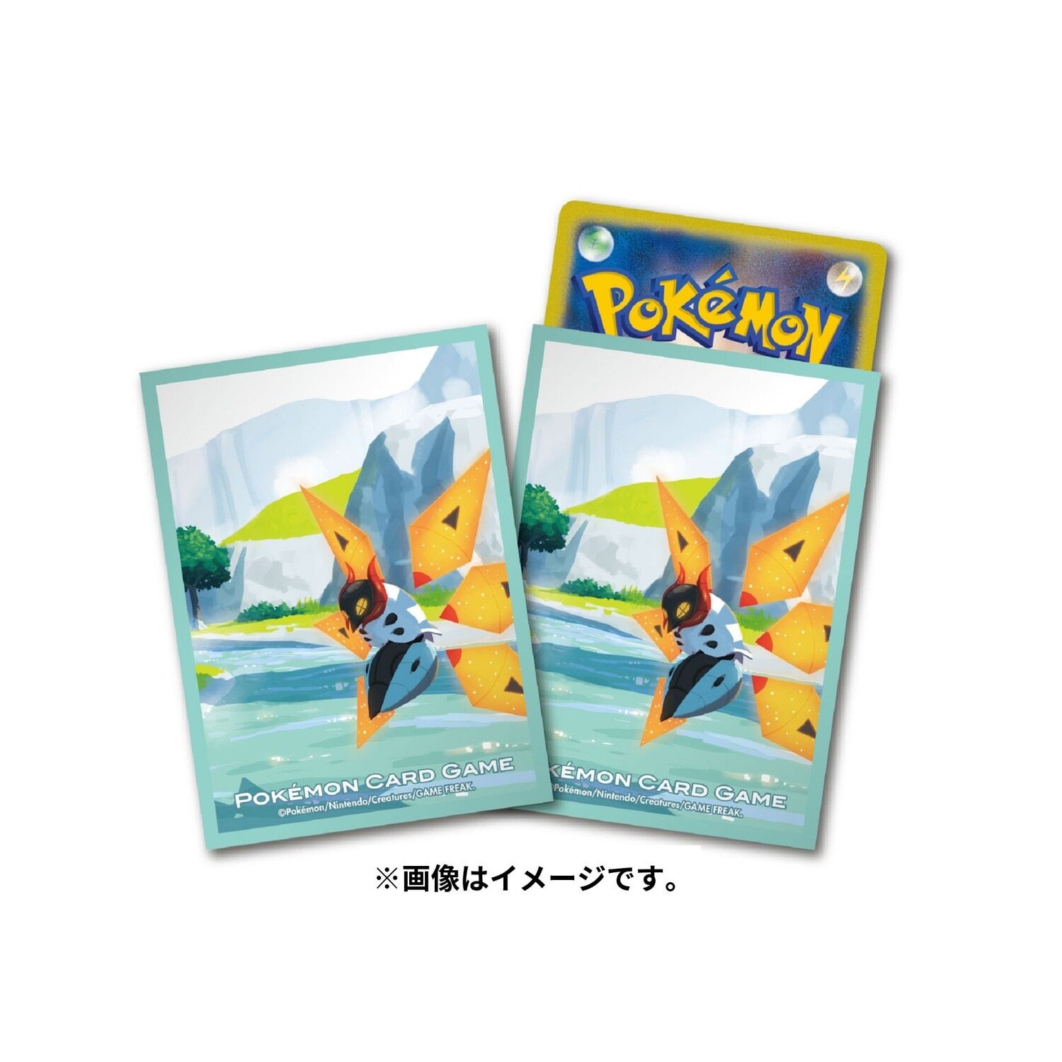 Pokemon Center Original Deck Sleeves Iron Moth Pokemon Center Original Deck Sleeves Iron Moth