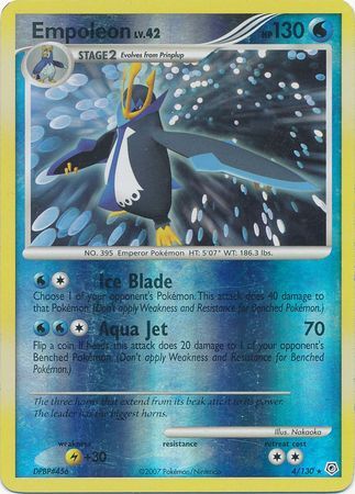 Empoleon - 4/130 - Reverse Holo - EN