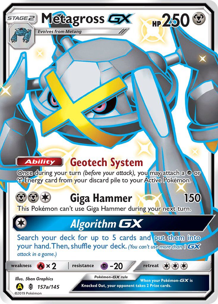 Metagross-GX - 157a/145 - EN Metagross-GX - 157a/145 - EN