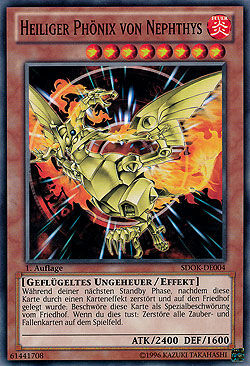 Heiliger Phönix von Nephthys - Yu-Gi-Oh!