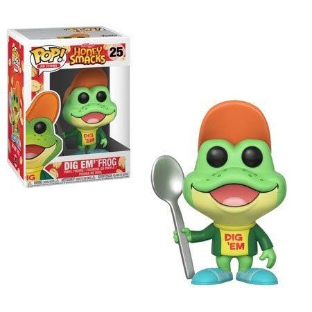 Honey Smacks POP! Ad Icons Vinyl Figur Dig'em Frog 9 cm