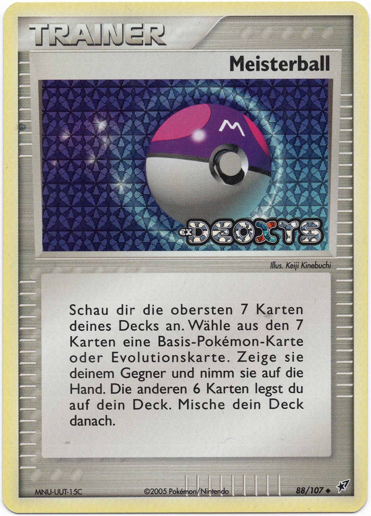 Meisterball - 88/107 - Pokémon TCG (Near Mint)