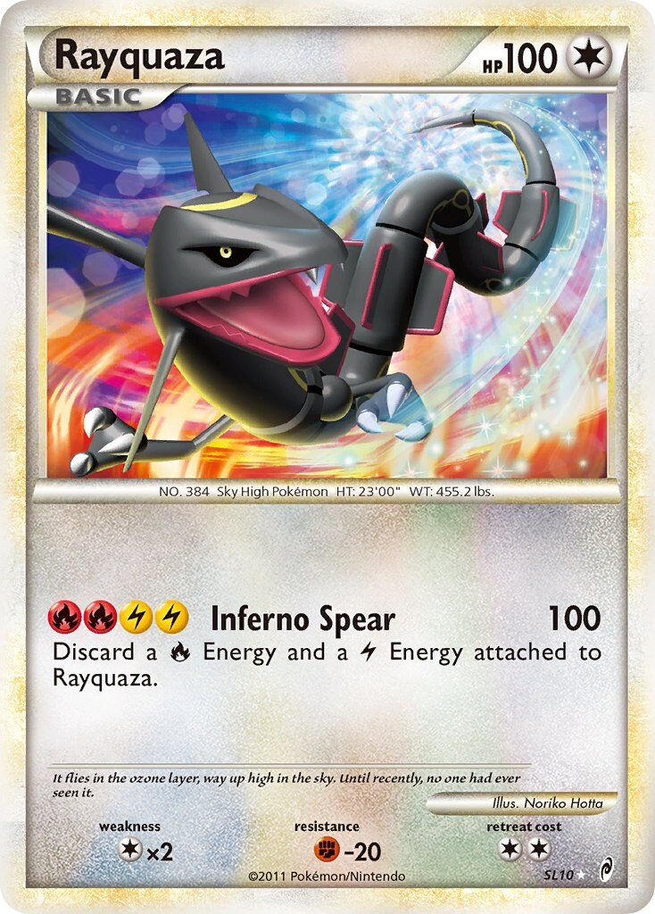 Rayquaza - SL10/95 - EN Rayquaza - SL10/95 - EN